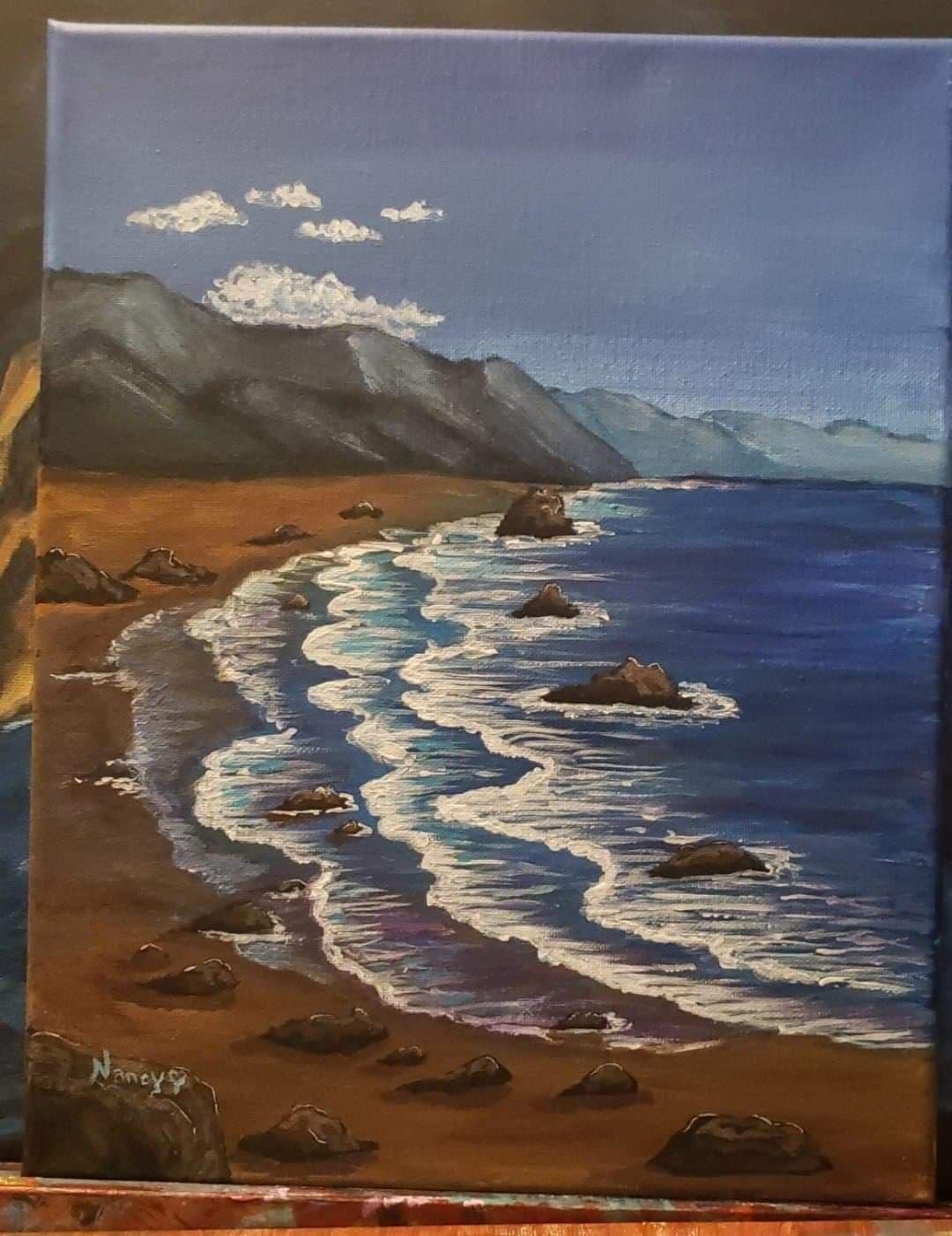 the beach - student project