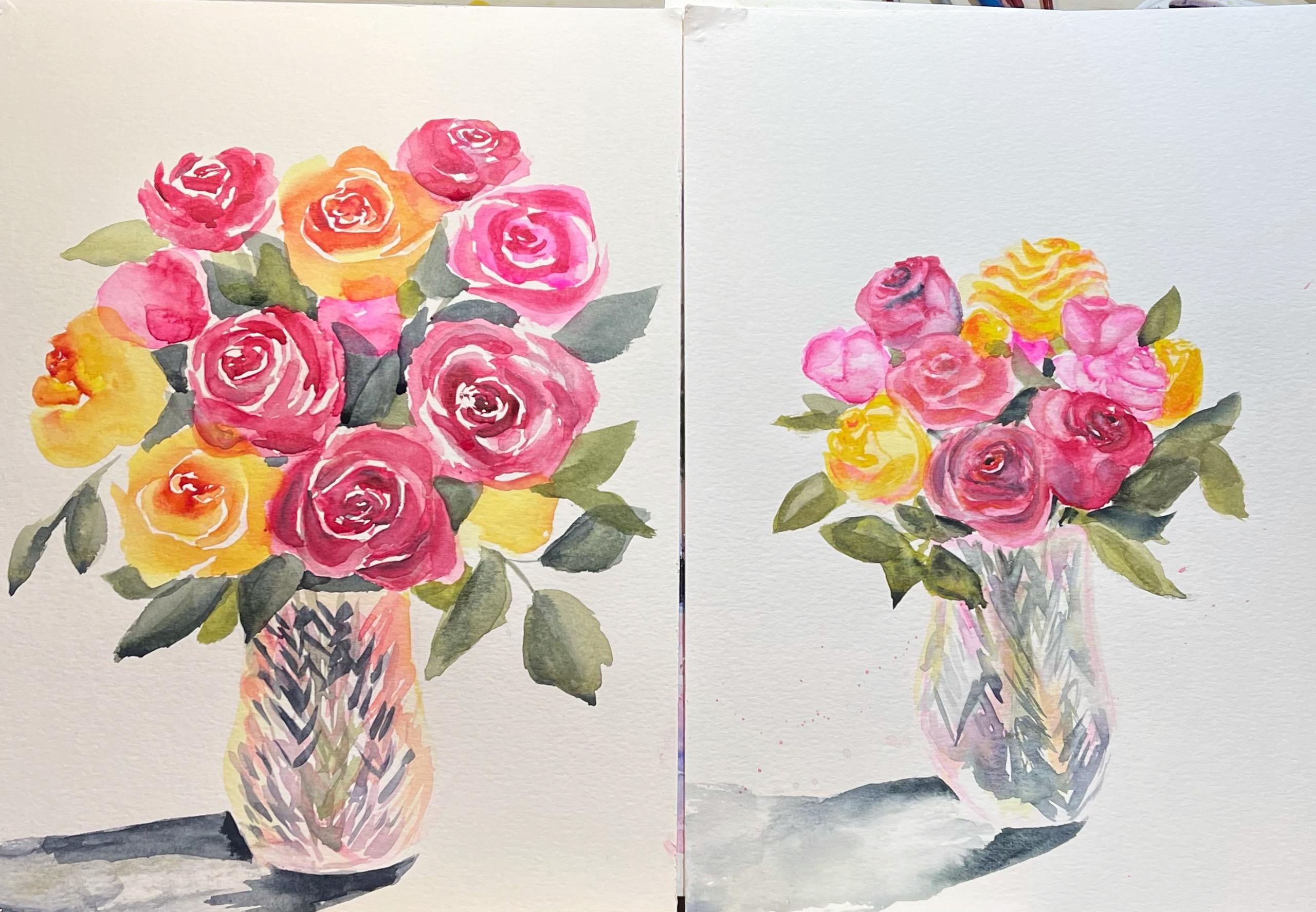 Valentine Roses - student project