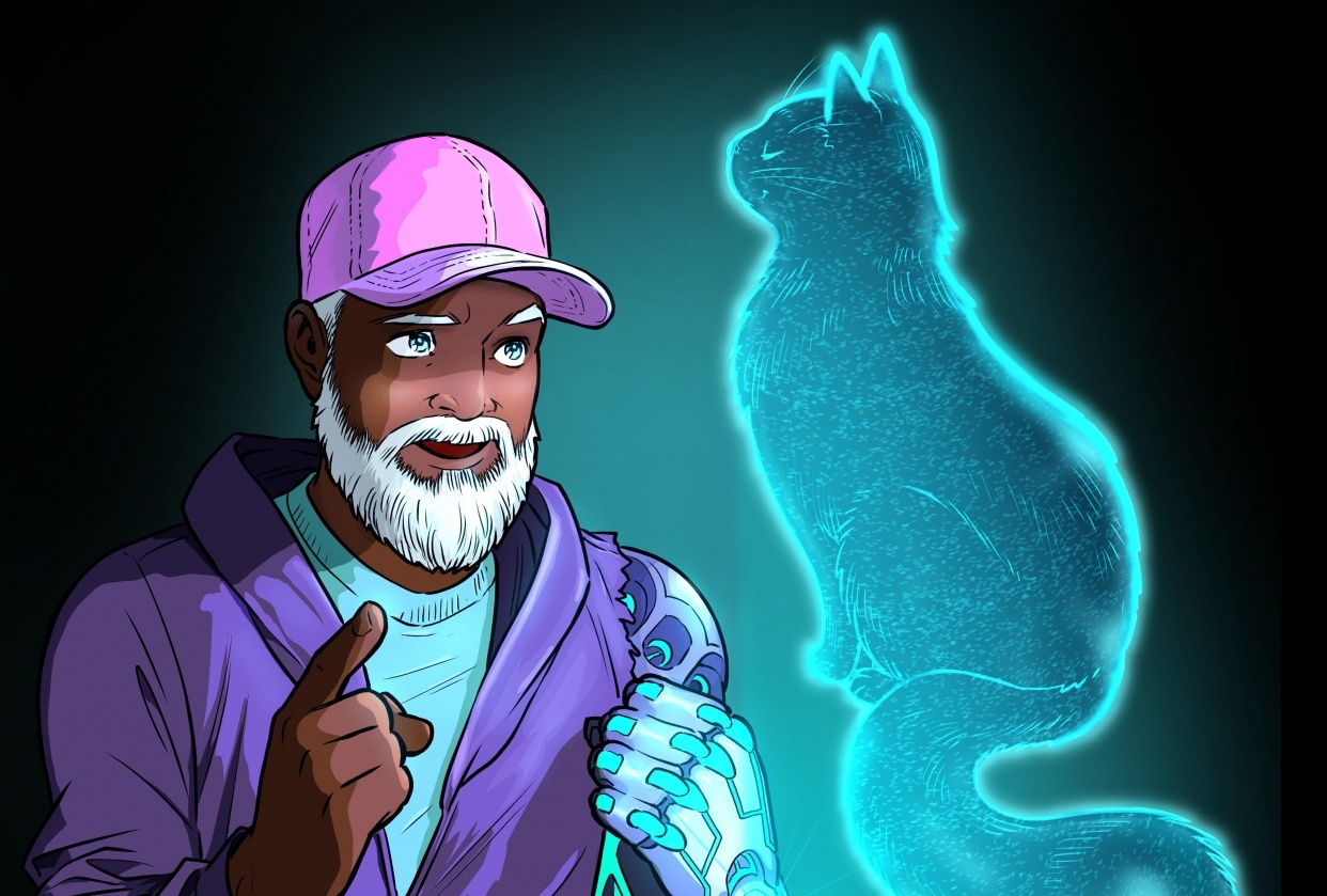 We got this, kitty! - student project