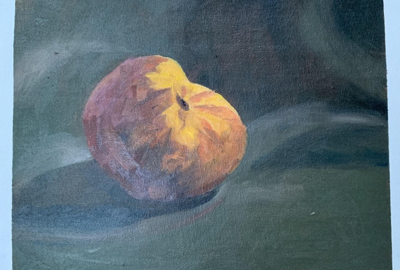 Alla Prima Peach with Rachael Broadwell