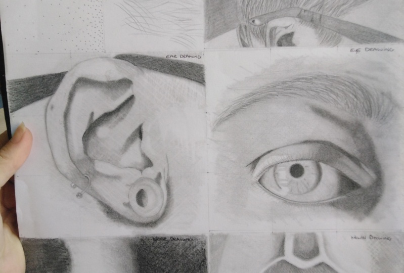 Self portrait peices
