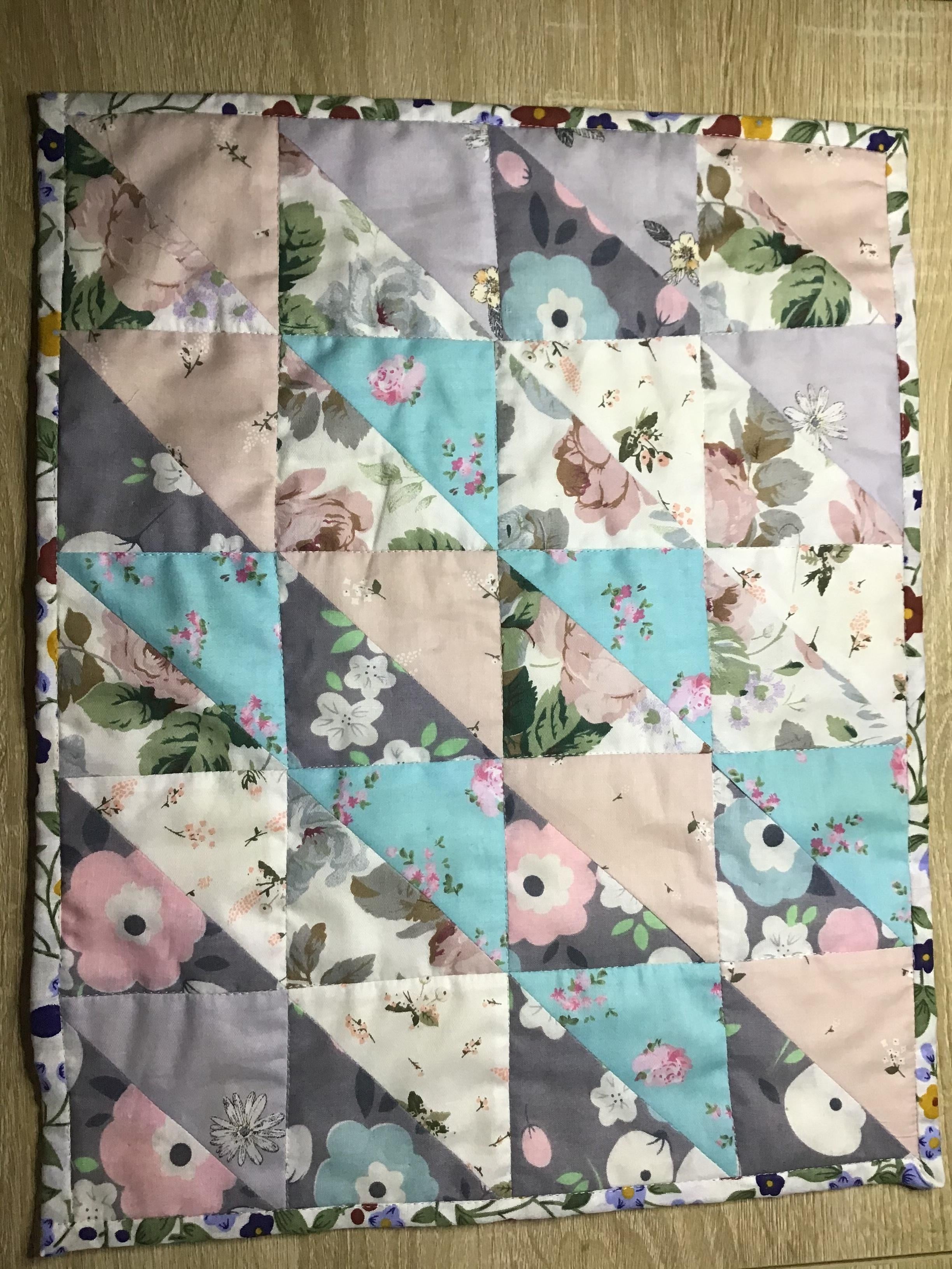 Sample quilt - student project