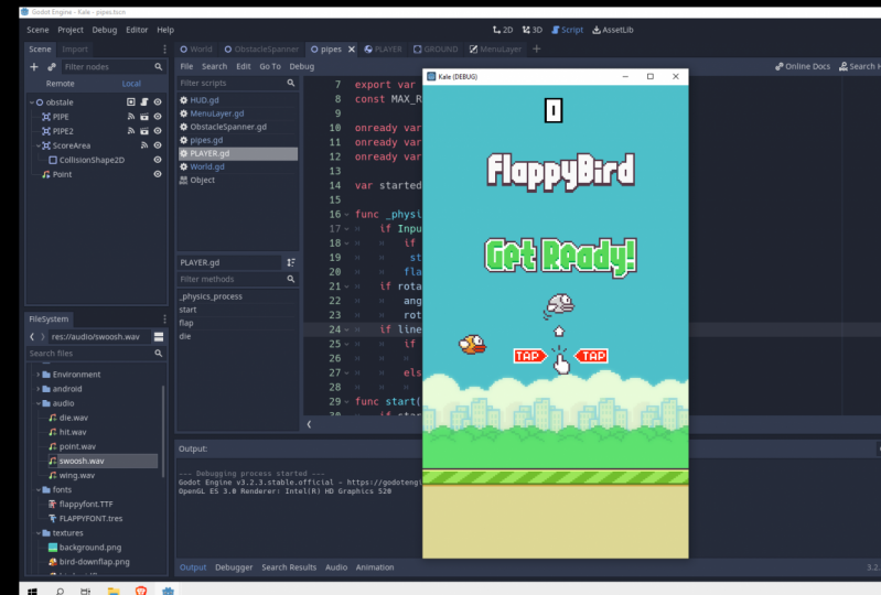 Flappy Bird Clone - Godot Game Development | Kaan Alpar | Skillshare