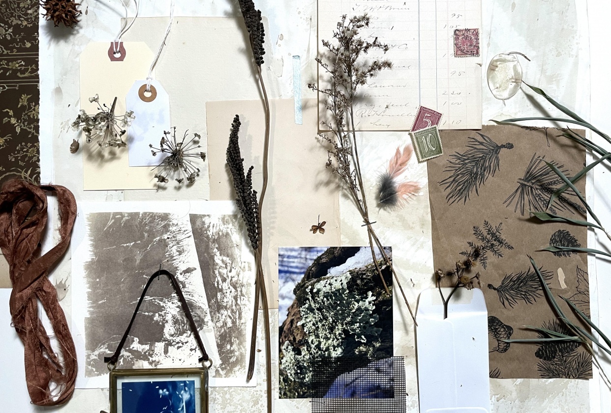 Winter Inspiration Board - student project