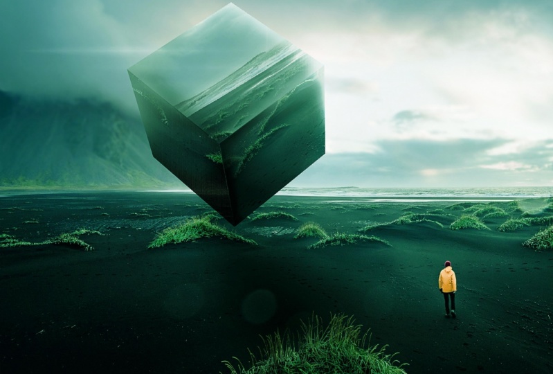 Floating Cube 1