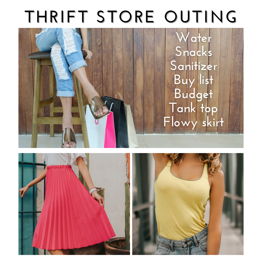 What I take thrifting - student project