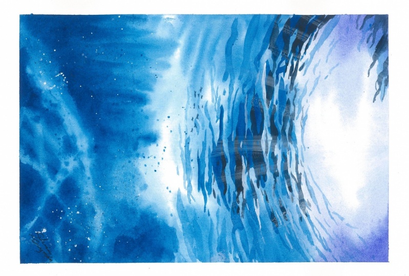 WATERCOLOR UNDERWATER