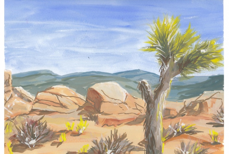 Light desert