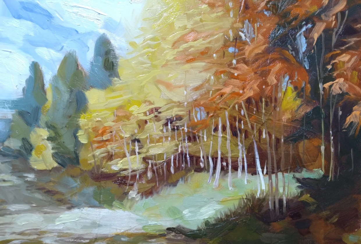 Autumn lane - student project