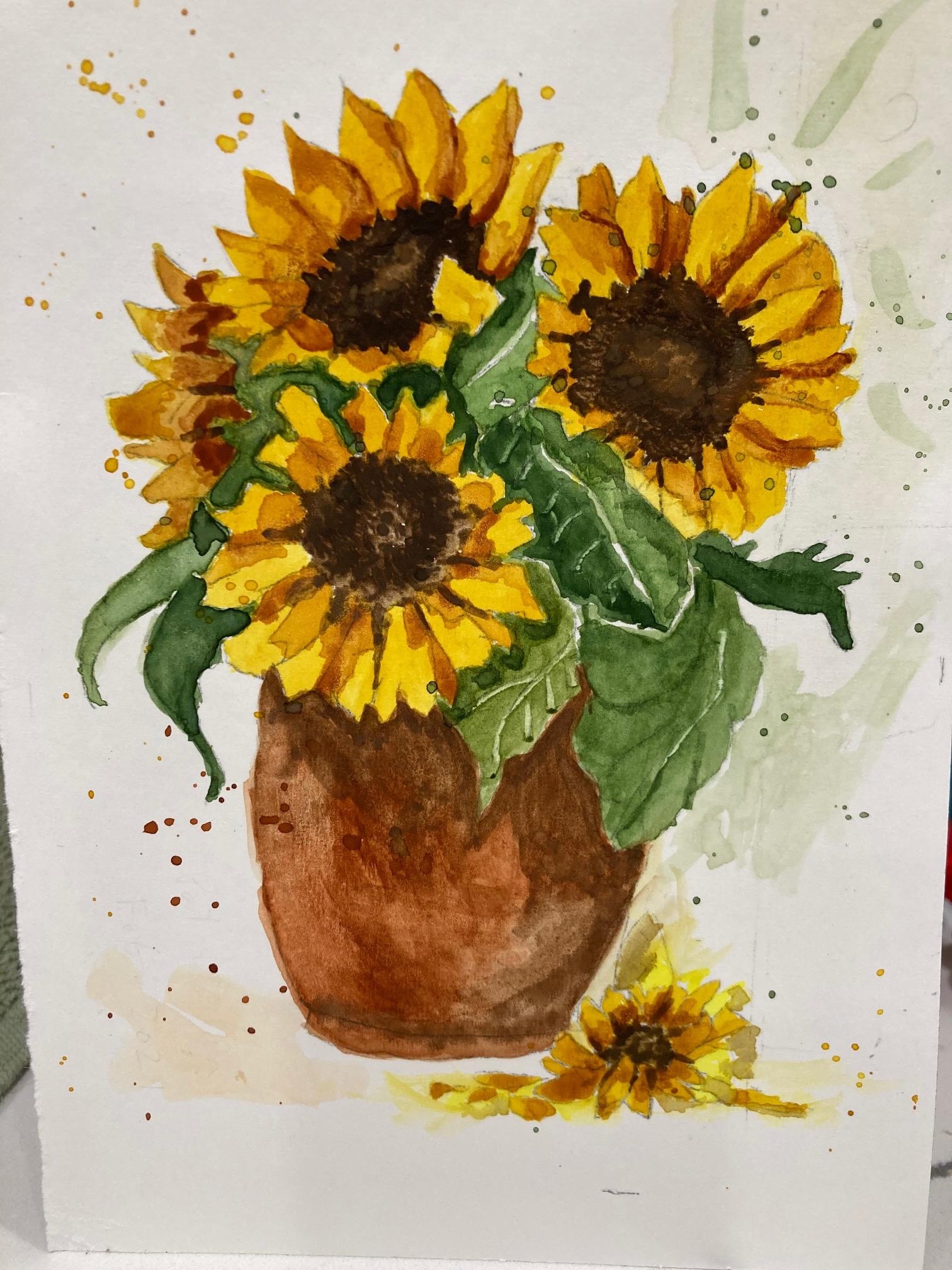 Sunflowers 03-04-21 - student project