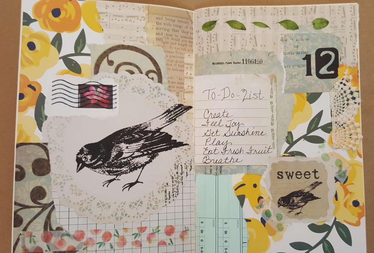 Mixed Media Journal - student project