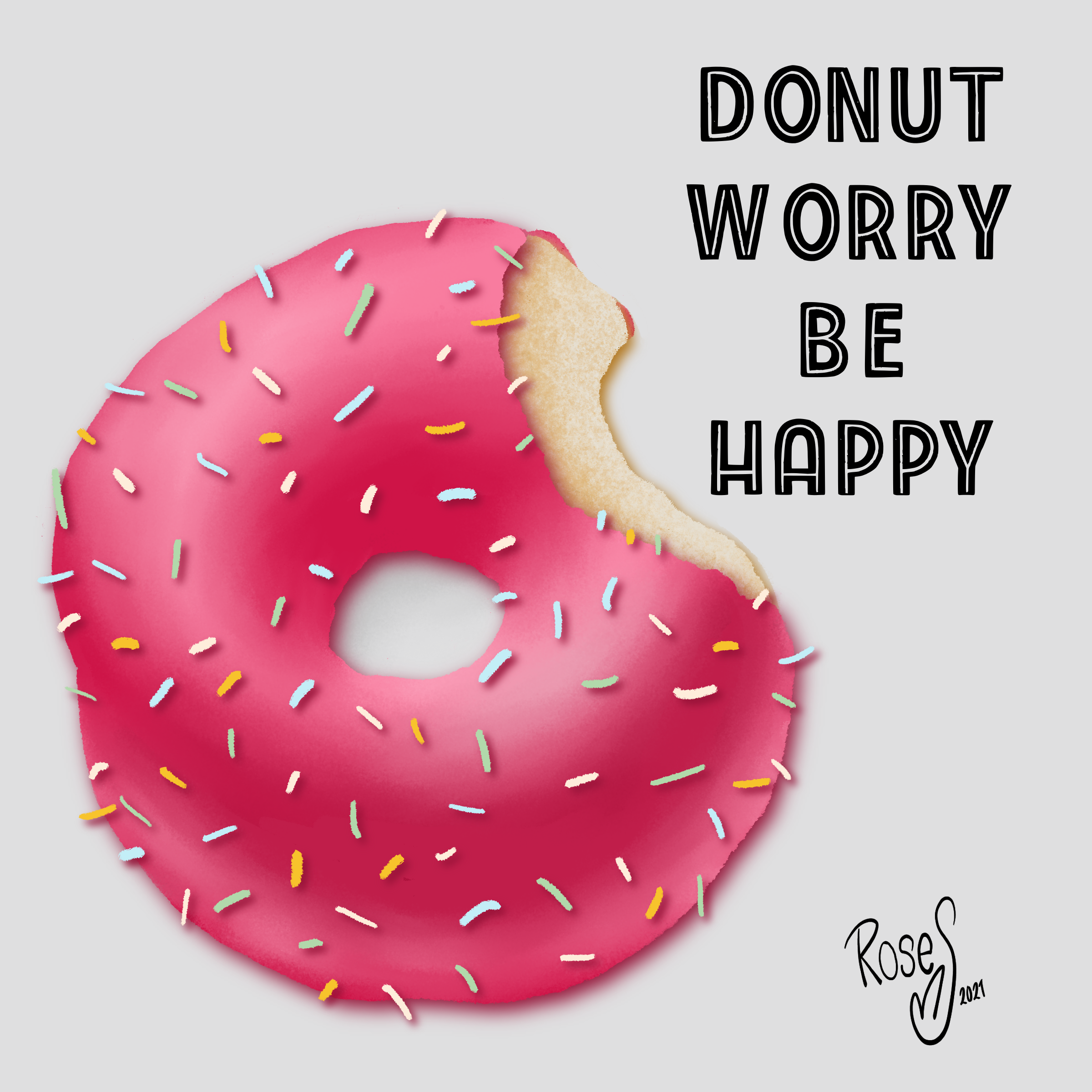 Food illustration - student project