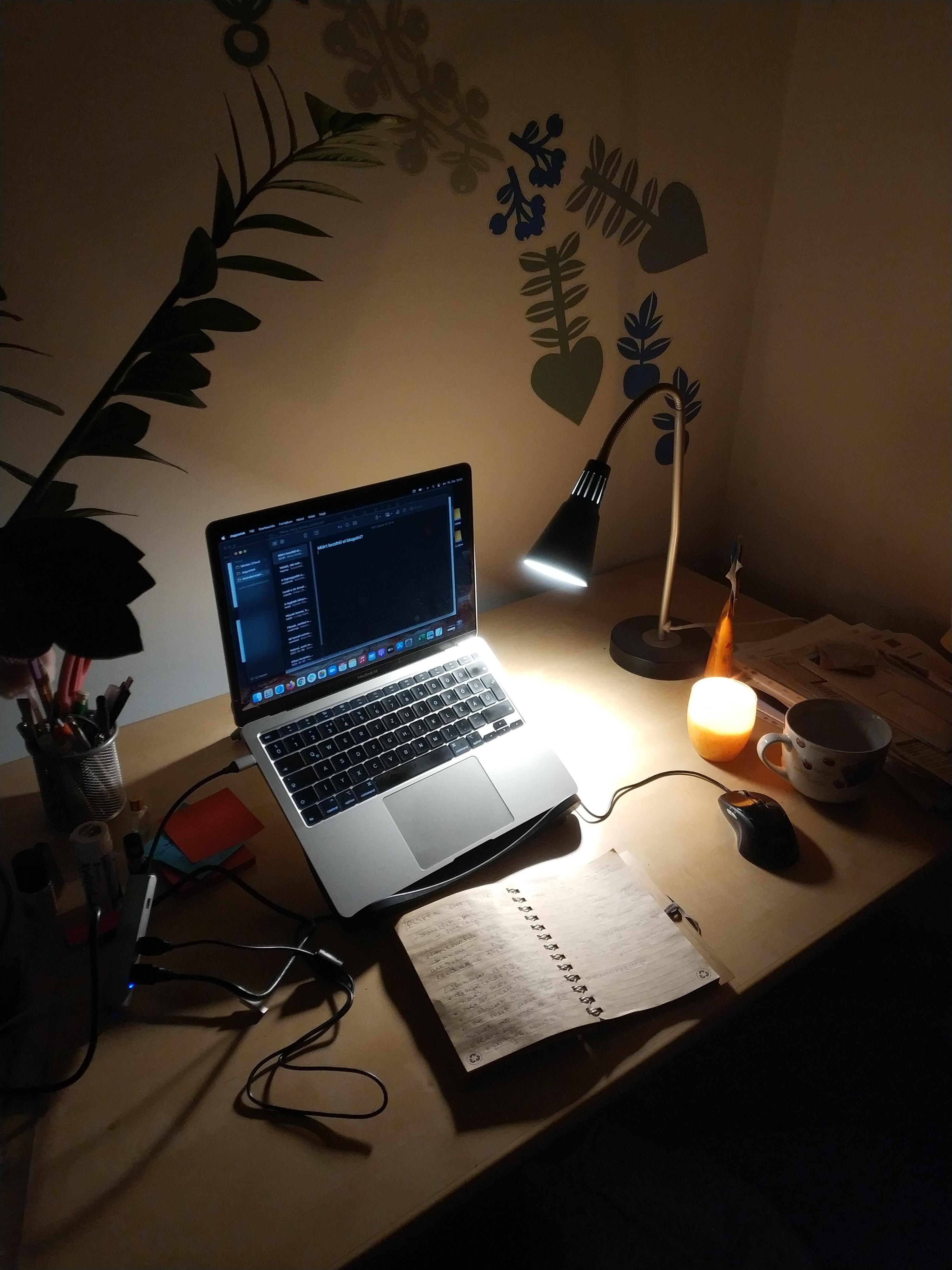 My writing space - student project