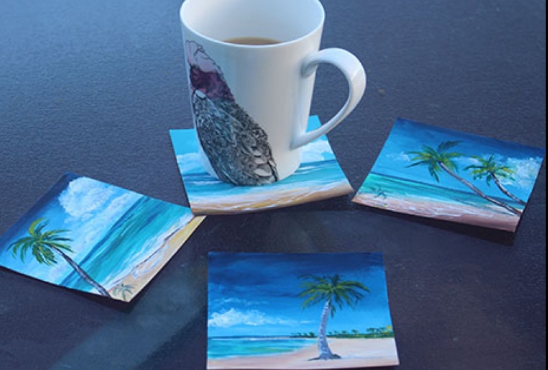Tropical Coasters