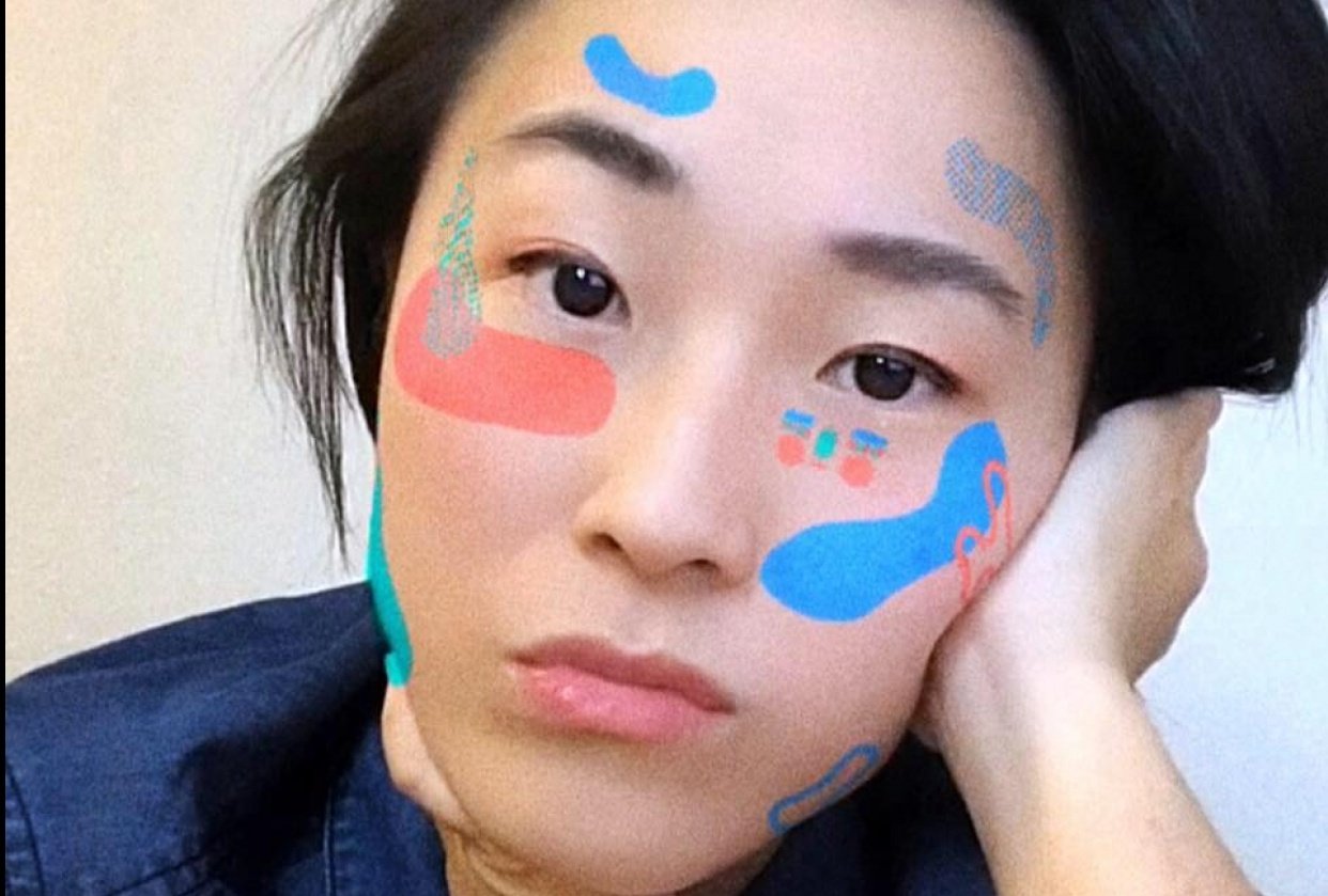 doodle face filter - student project