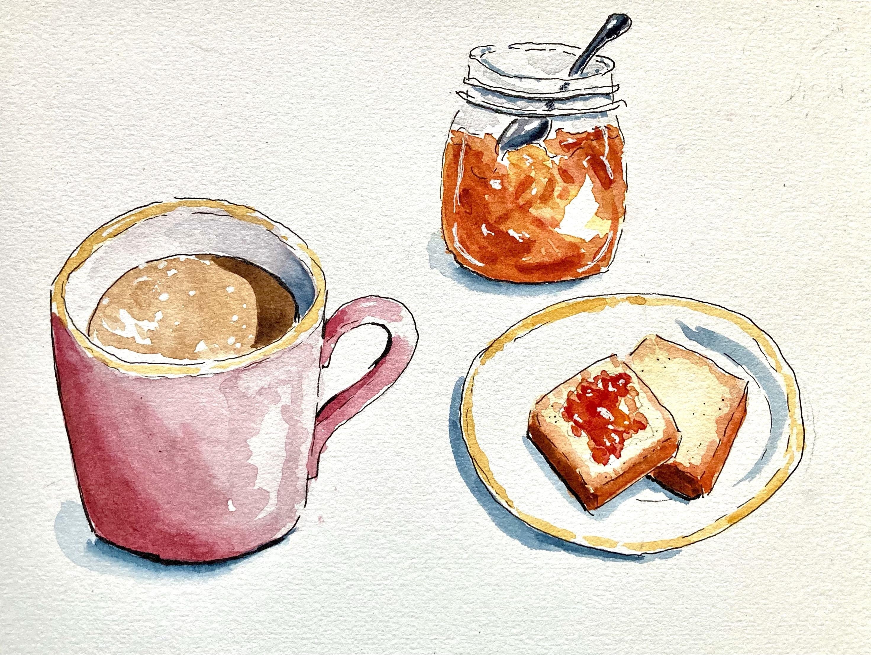 Italian breakfast - student project