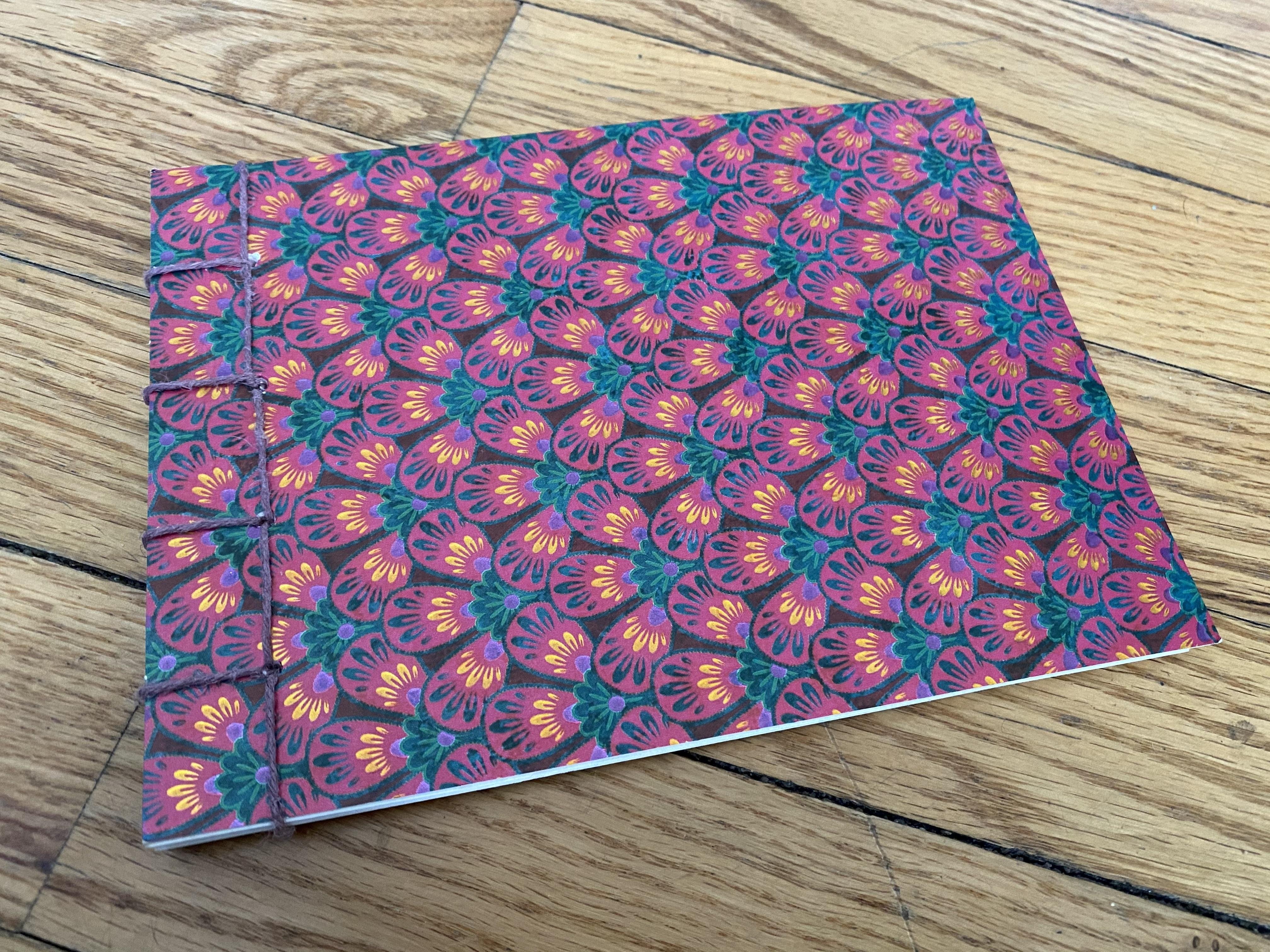 Japanese bookbinding - student project