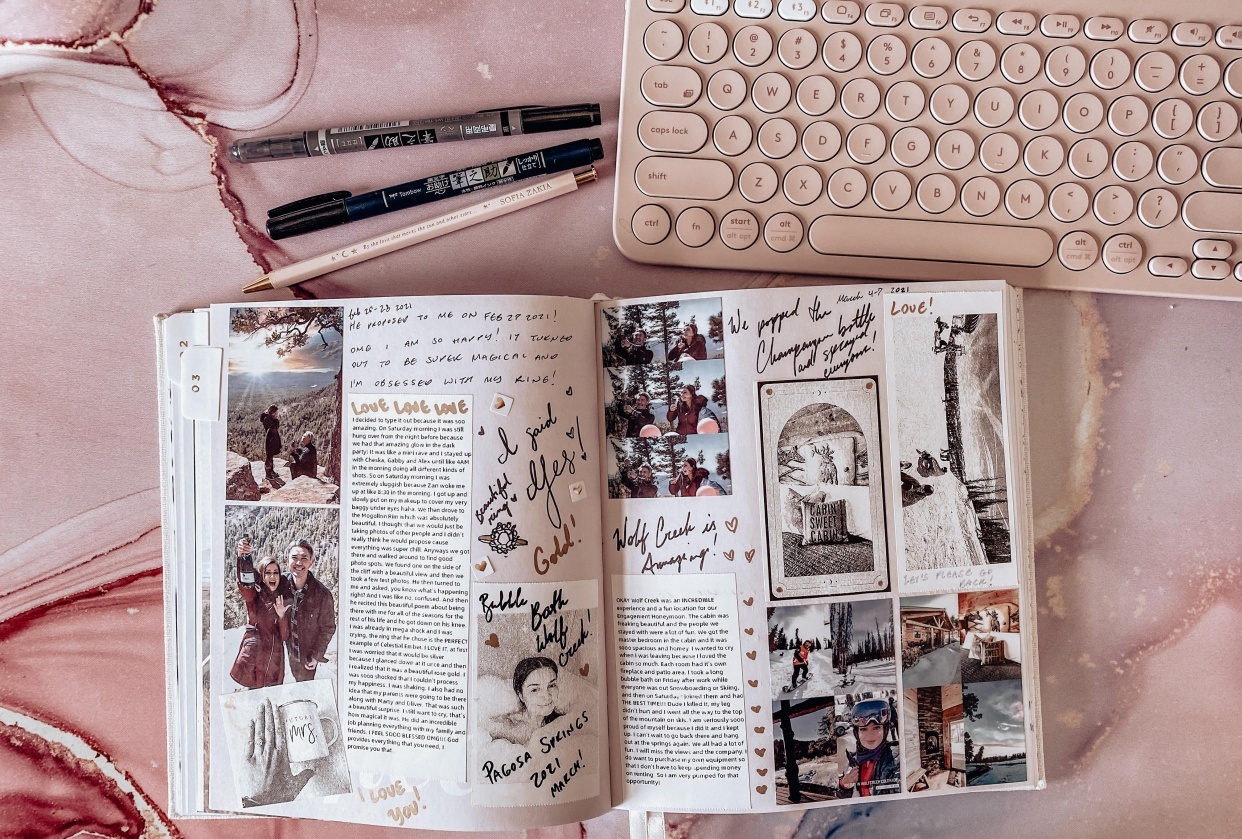 Journaling My Engagement - student project