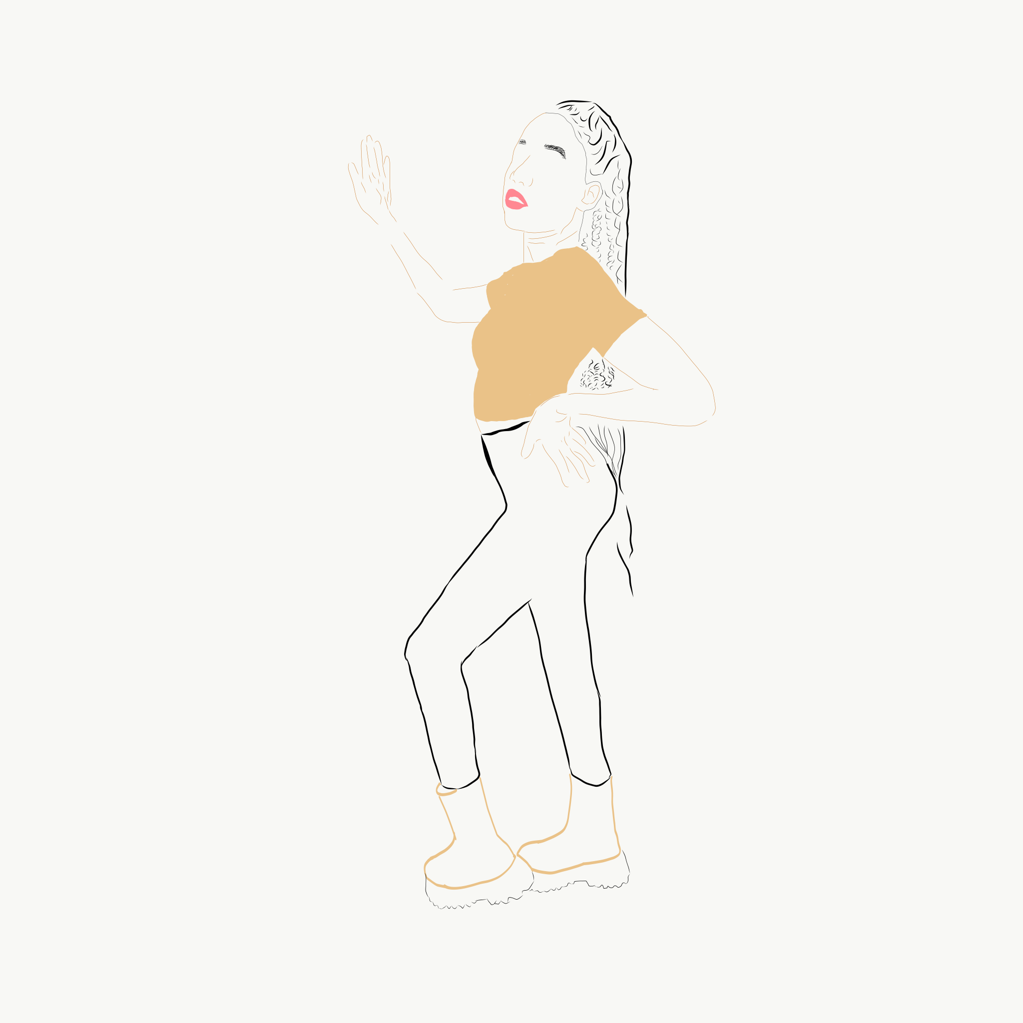 1st time doing an illustration - student project