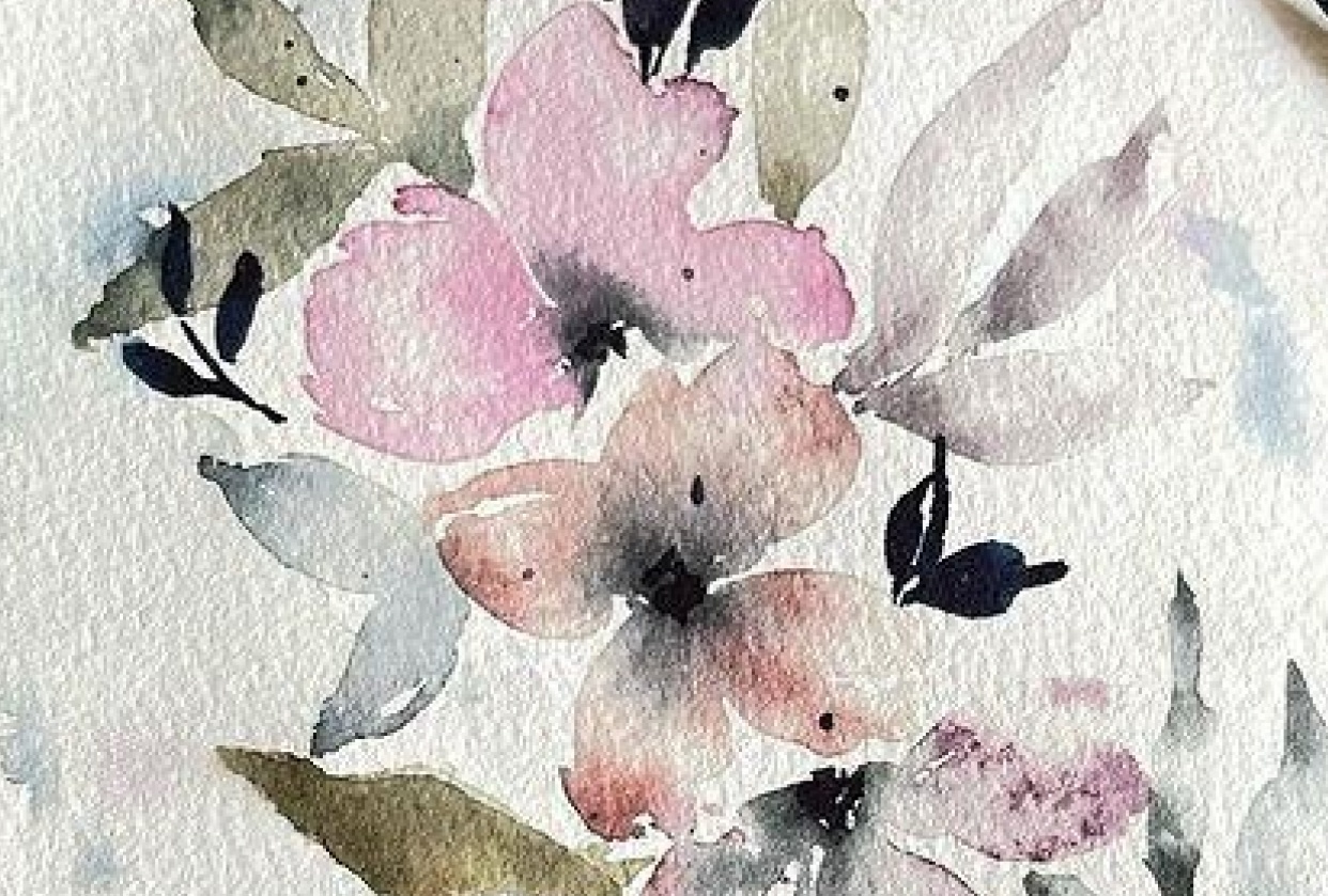 Vintage Flowers - student project