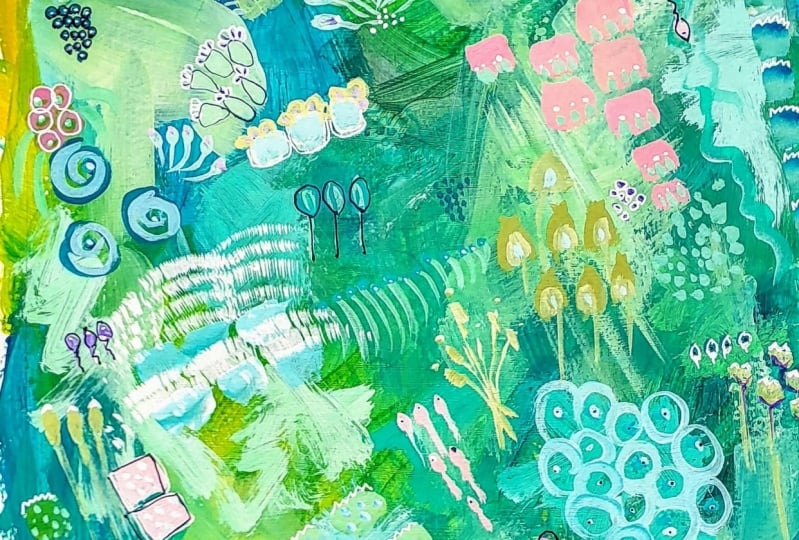 Abstract garden