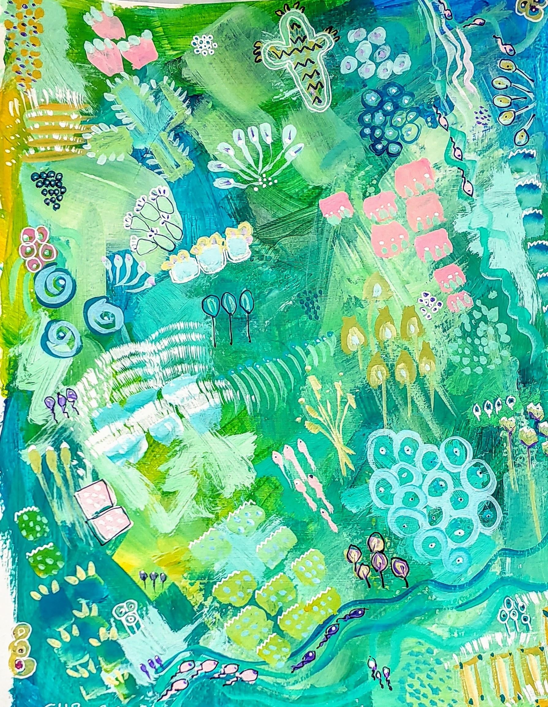Abstract garden - student project
