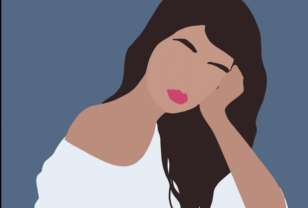 Girl in White Shirt - student project