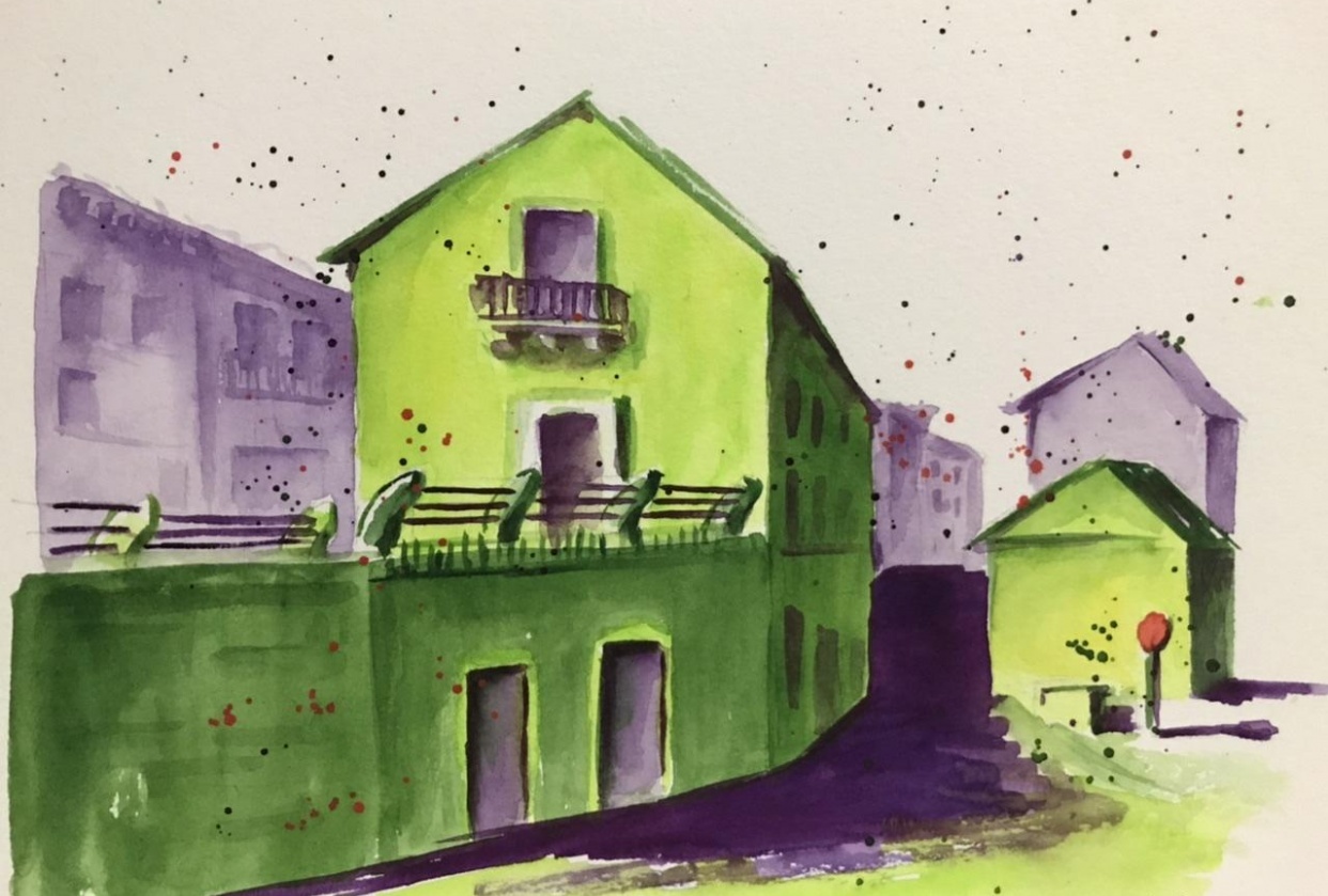 Purple shades - student project