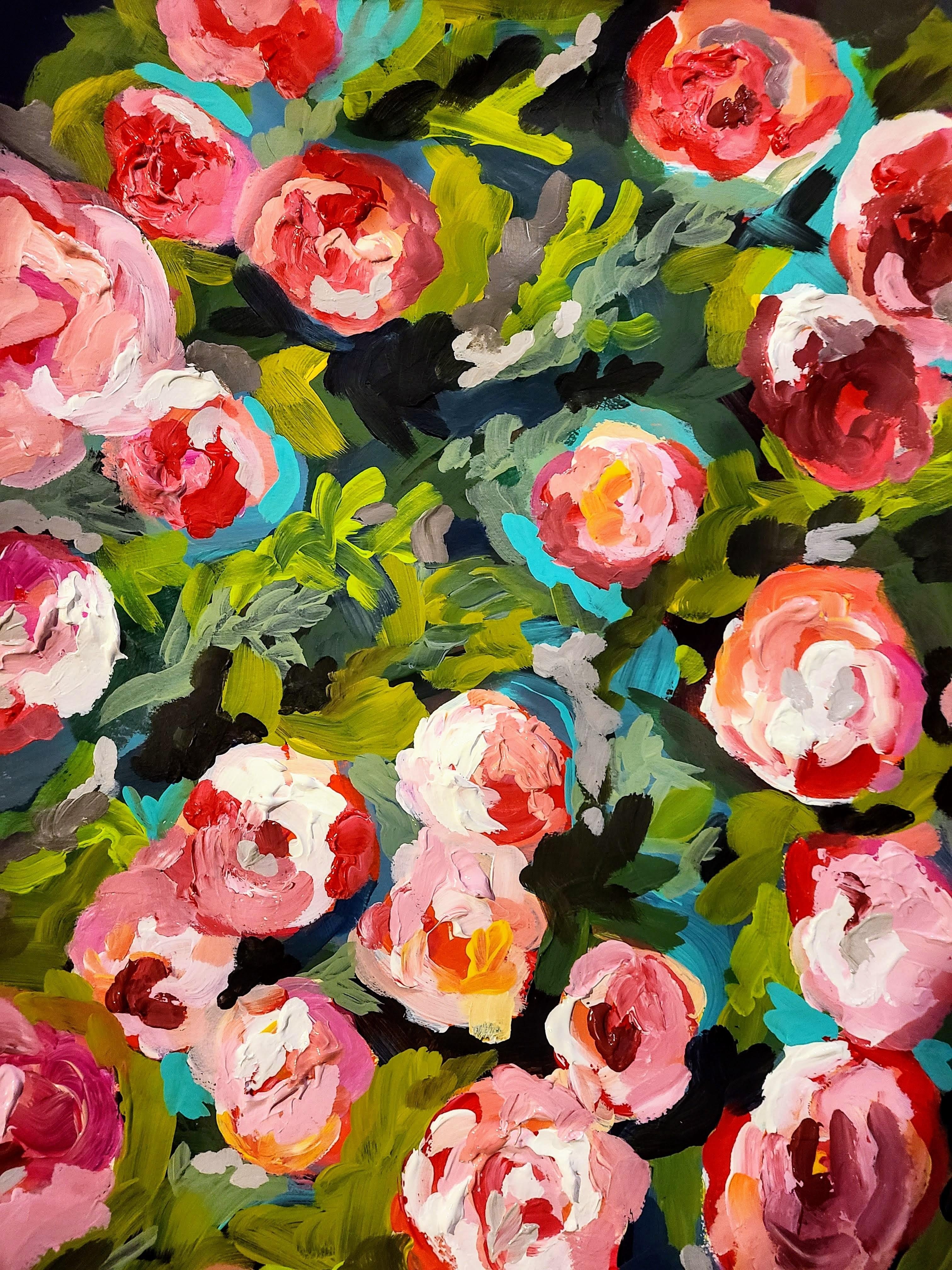 Large floral - student project