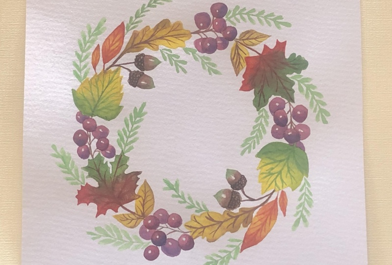 Autumn Forest Wreath