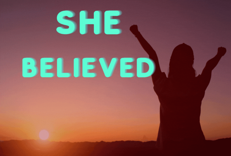 she believed quote
