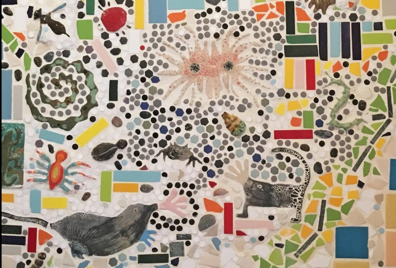 Art statement of mosaic work