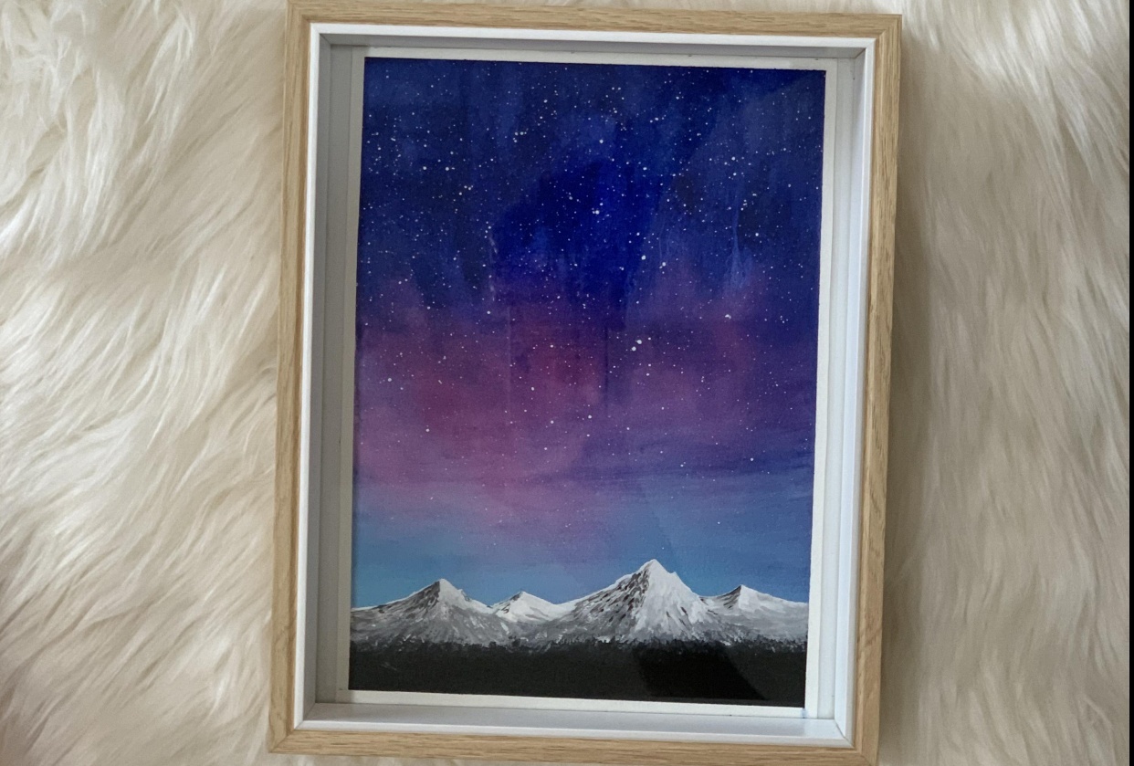 Watercolor therapy - student project