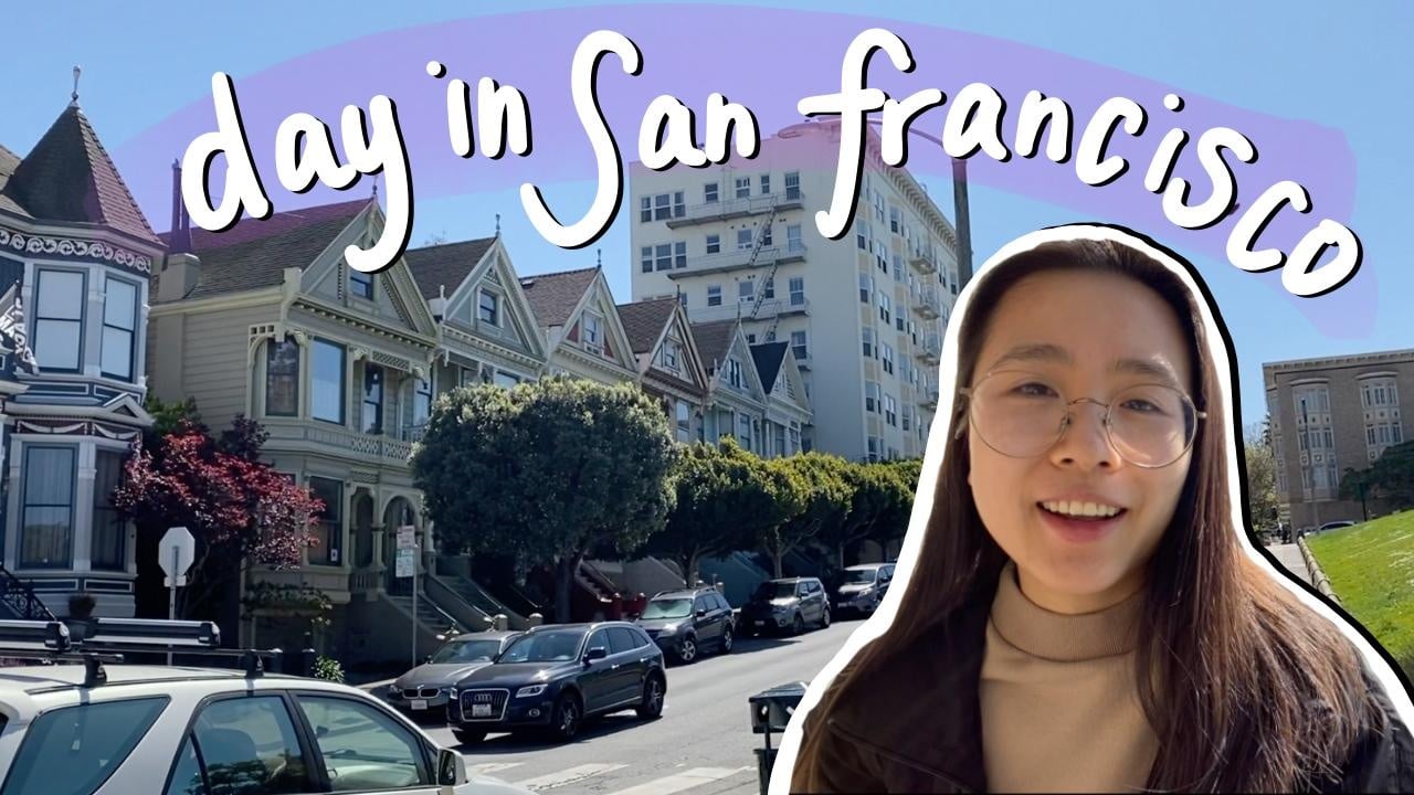 DAY IN SAN FRANCISCO | Painted Ladies, Picnic, Cooking - student project