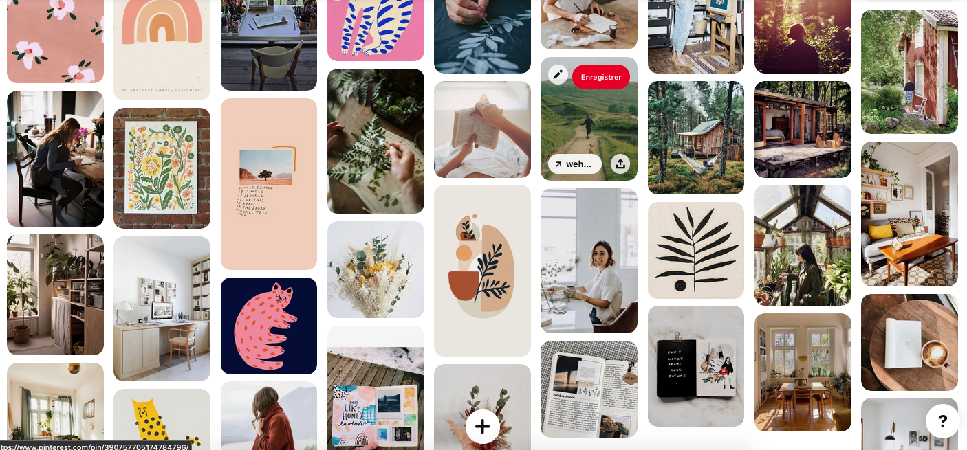 Pinterest board - student project
