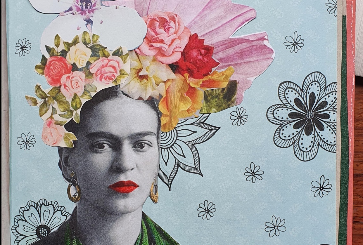 Sketchbook with recycled paper - student project