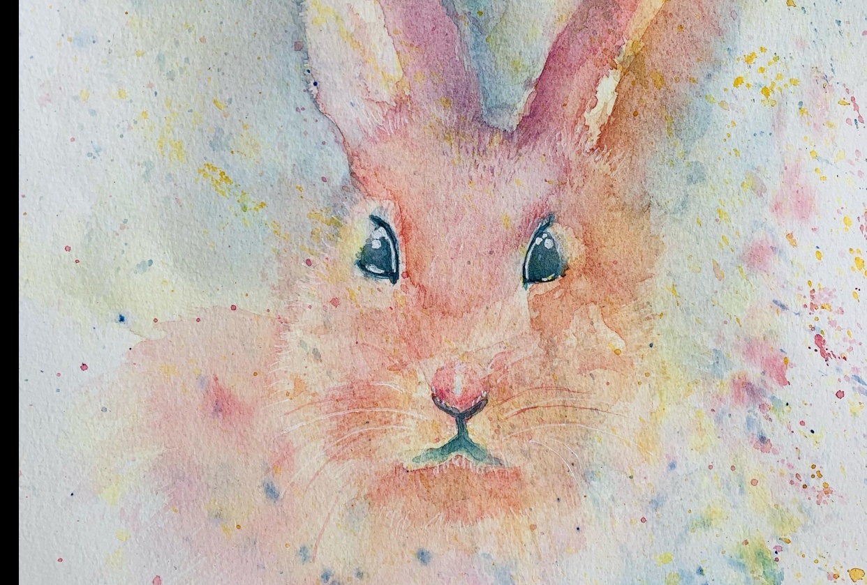 Wimsical Bunny - student project