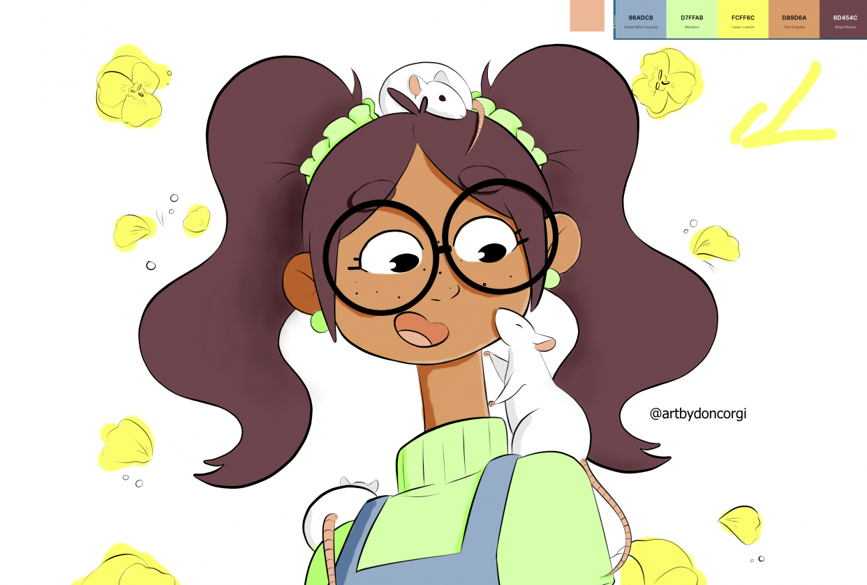 Digital coloring - student project