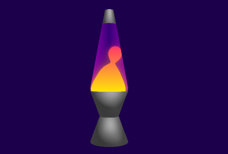 My desk lava lamp