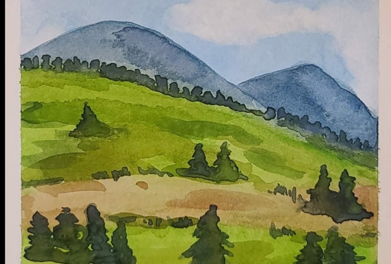 Watercolor Landscape