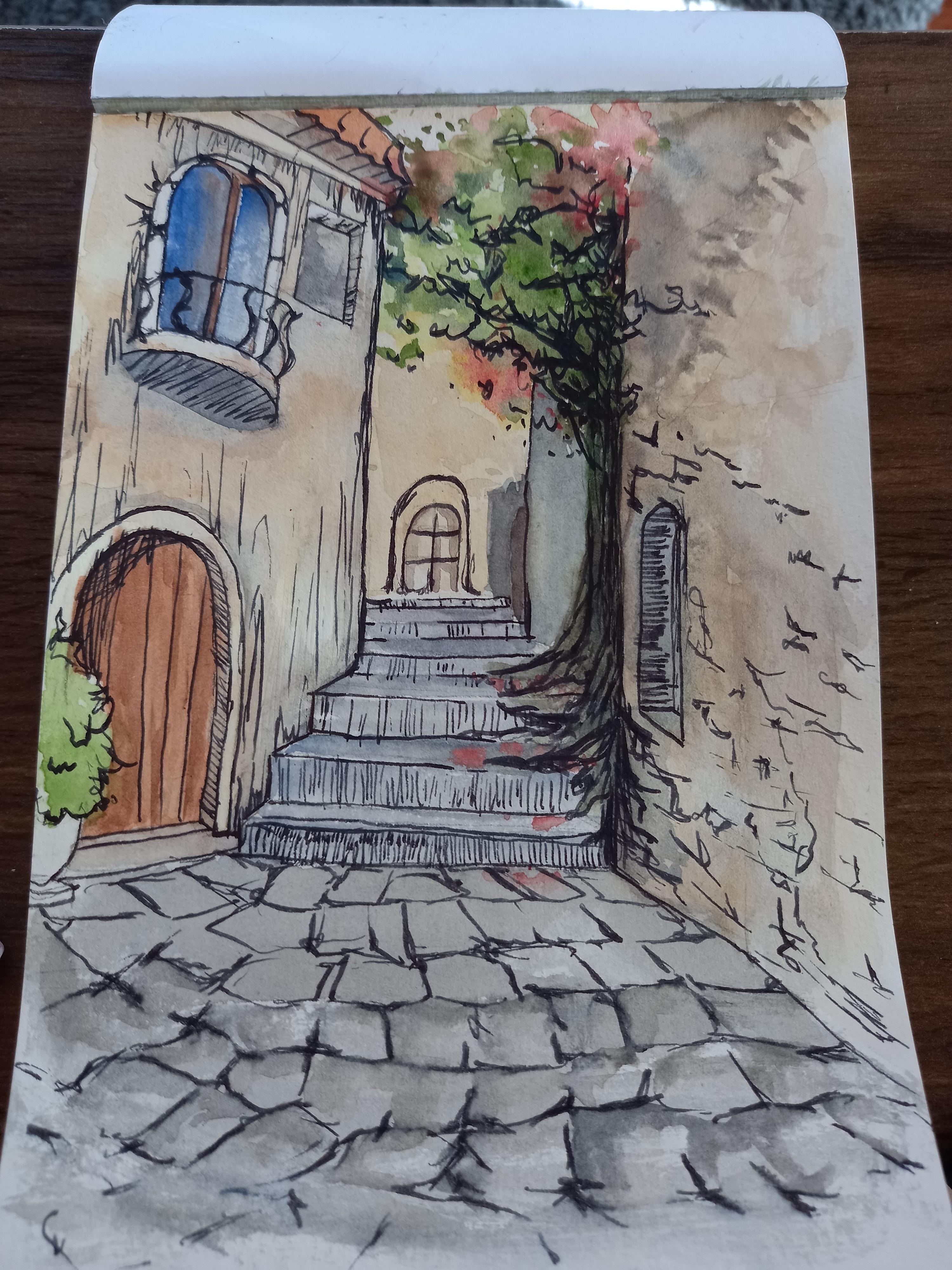 Alleyway Scene - student project