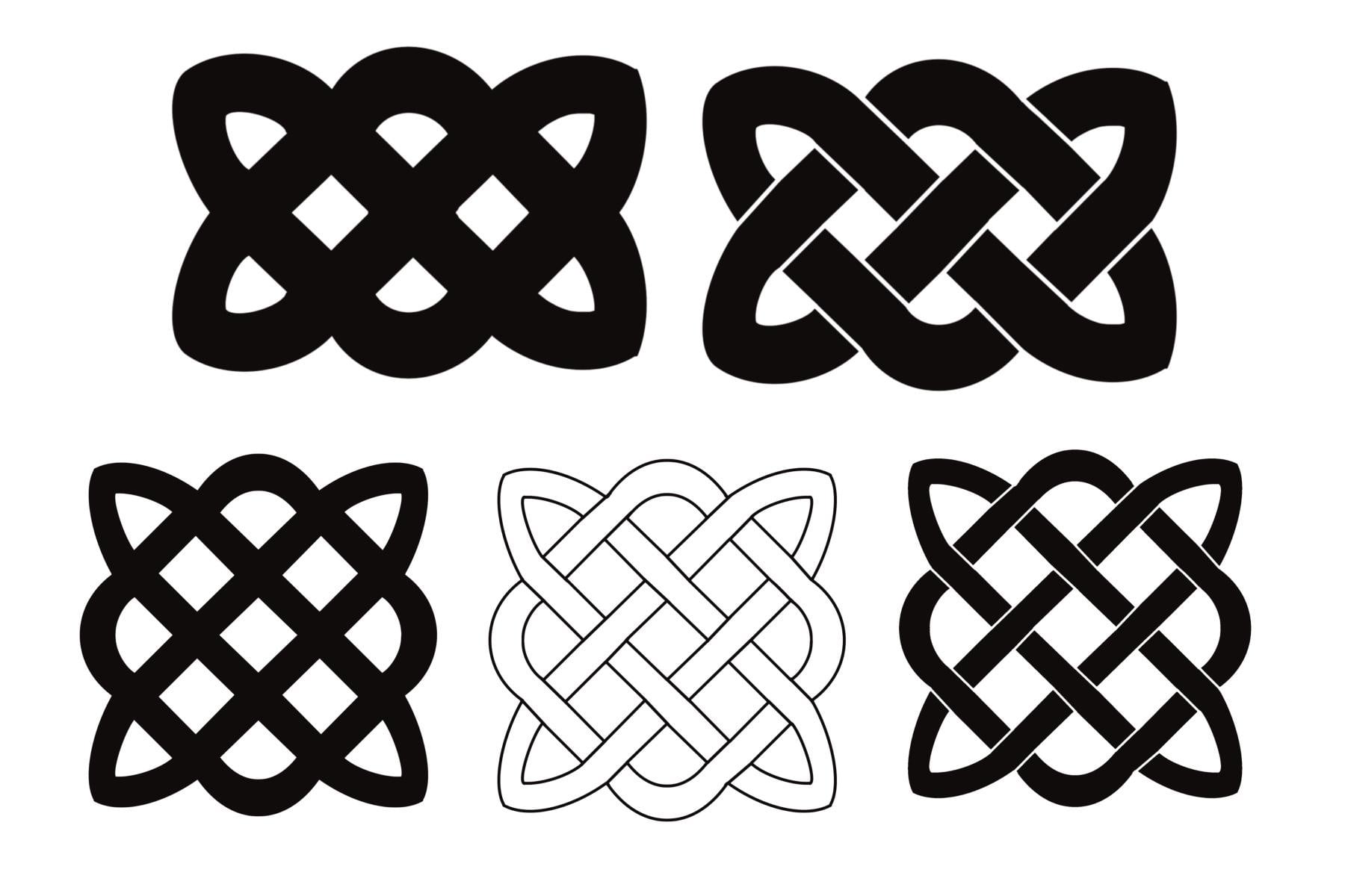 My first knot designs - student project