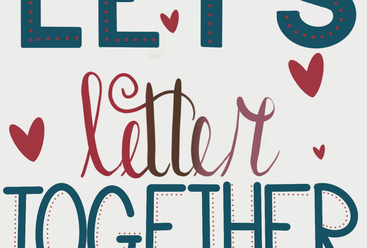 Lets letter together - student project