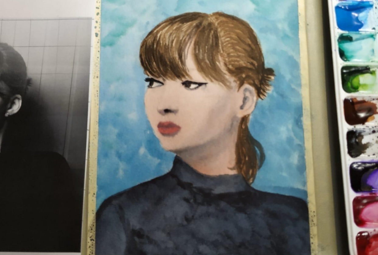Portret practice - student project