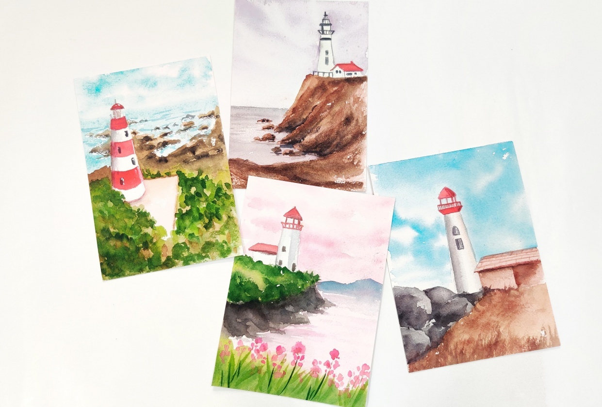 Lighthouse Landscapes - student project
