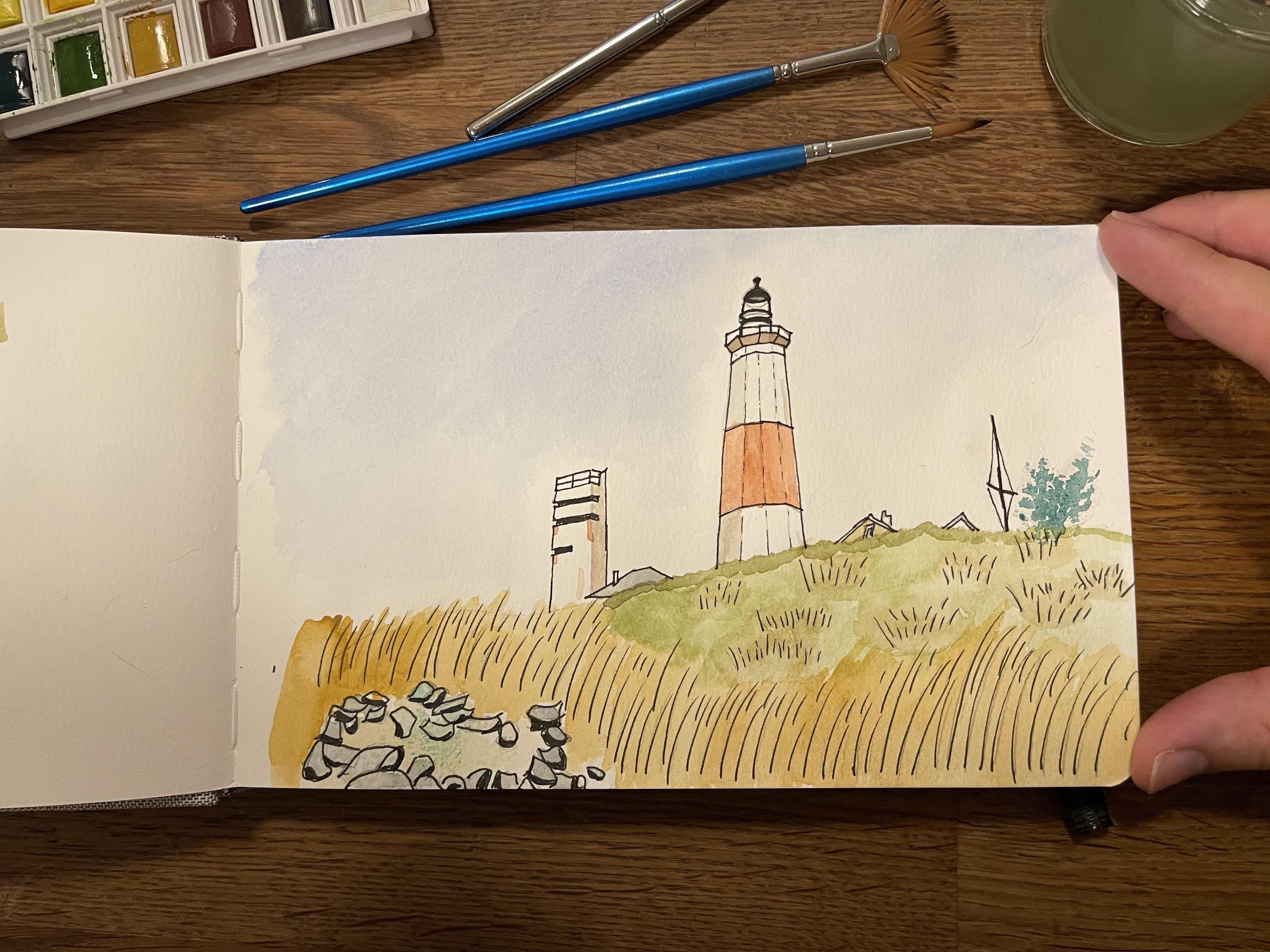 Montauk Lighthouse - student project