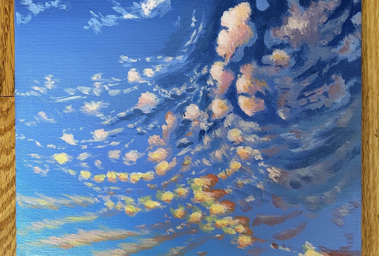 Sunset Clouds - student project