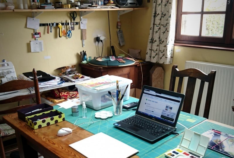 my work space