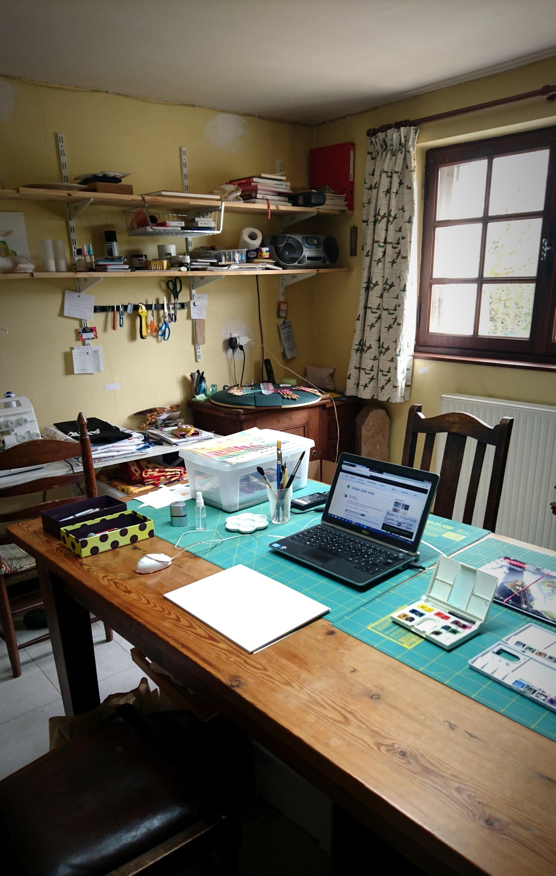 my work space - student project