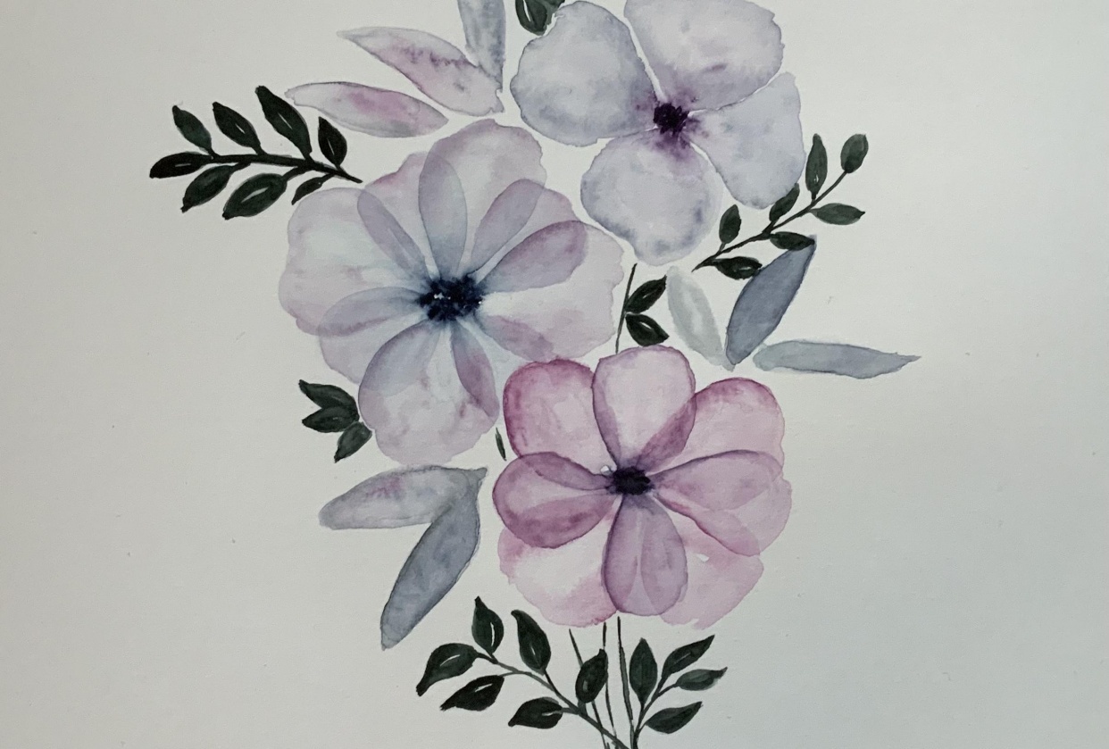 Vintage Flowers - student project